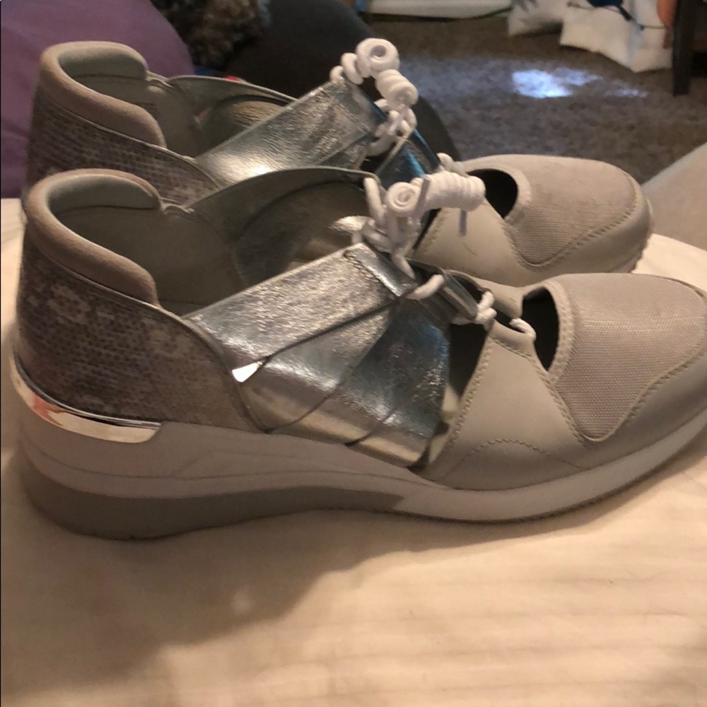 Michael Kors wedge sneakers